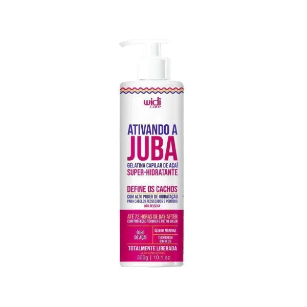 15671 - Gelatina Juba Ativando a Juba Super Hidratante 300g Widi Care